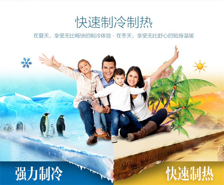 志高KFR-72LW/IBP89+N2A+Y2 3匹柜機冷暖變頻智能云空調(diào)可實現(xiàn)快速制冷熱，從此天氣再冷、再熱都不是事